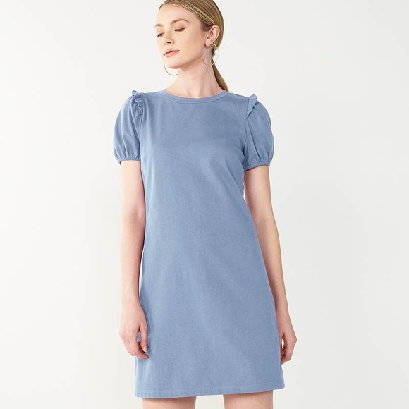 💛 Women's Blue Dress - Picture 1 of 2